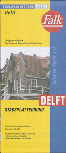 Falkplan kleurenplattegrond gemeente delft - (ISBN 9789028708303)