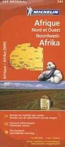 Michelin wegenkaart 741 Noordwest Afrika - (ISBN 9782067172166)