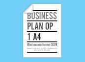 Businessplan op 1 A4 - Marc van Eck, Ellen Leenhouts, Judith Tielen (ISBN 9789043028127)