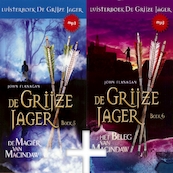 De Grijze Jager Boek 5 en 6 - De magiër van Macindaw, Het beleg van Macindaw - John Flanagan (ISBN 9789490938444)