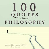 100 Quotes About Philosophy - J. M. Gardner (ISBN 9782821106932)