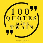 100 Quotes by Mark Twain - Mark Twain (ISBN 9782821112773)