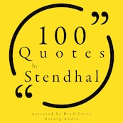 100 Quotes by Stendhal - Stendhal (ISBN 9782821178441)