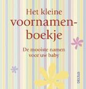 Het kleine voornamenboekje - G. Bauweleers (ISBN 9789044714401)