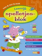 Leerrijk spelletjesblok van 4 tot 6 jaar - (ISBN 9789044704921)