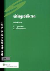 Uitingsdelicten - A.J. Nieuwenhuis, A.LJ. Janssens (ISBN 9789013096682)