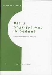 Als u begrijpt wat ik bedoel - Jack Diekstra (ISBN 9789074734189)