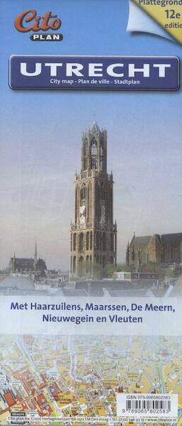 Citoplan plattegrond Utrecht - (ISBN 9789065802583)