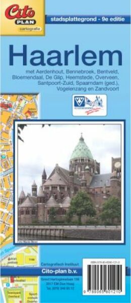 Citoplan stadsplattegrond Haarlem - (ISBN 9789065801210)