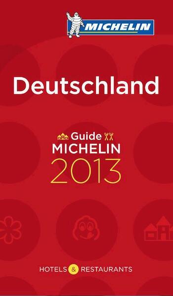 Michelin Guide Deutschland 2013 - (ISBN 9782067178922)