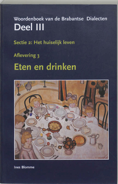 Woordenboek van de Brabantse Dialecten III - I. Blomme (ISBN 9789051792065)