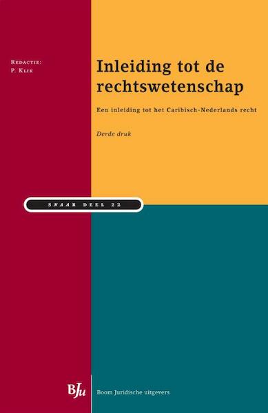 Inleiding tot de rechtswetenschap - (ISBN 9789089748515)