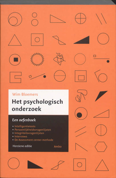 Het psychologisch onderzoek - Wim Bloemers (ISBN 9789026322655)