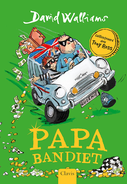 Papa bandiet - David Walliams (ISBN 9789044832815)