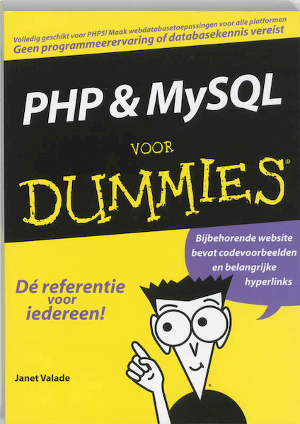 PHP en MySQL voor Dummies - J. Valade (ISBN 9789043009614)