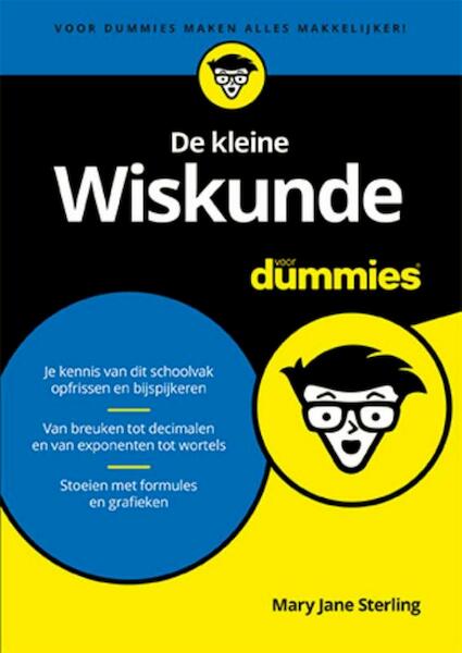 De kleine Wiskunde voor Dummies - Mary Jane Sterling (ISBN 9789045351452)