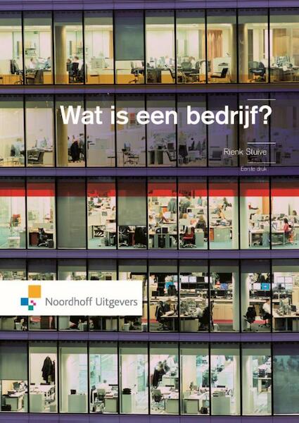 Wat is een bedrijf? - Rienk Stuive (ISBN 9789001837853)