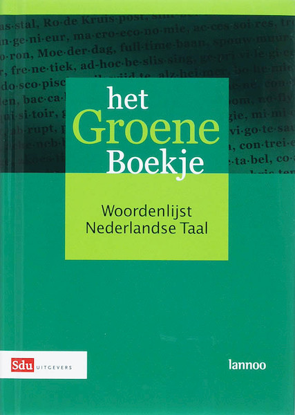 Het Groene Boekje - (ISBN 9789012105903)