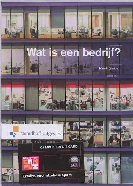 Wat is een bedrijf? - Rienk Stuive (ISBN 9789001790998)