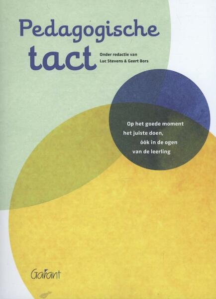 Pedagogisch tact - (ISBN 9789044130126)