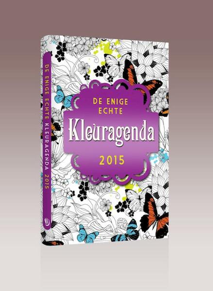 De enige echte kleuragenda 2015 - (ISBN 9789045316390)