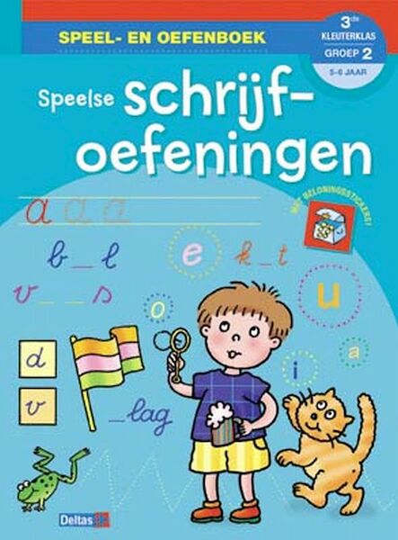 Speelse schrijfoefeningen 5-6 jaar - (ISBN 9789044722093)