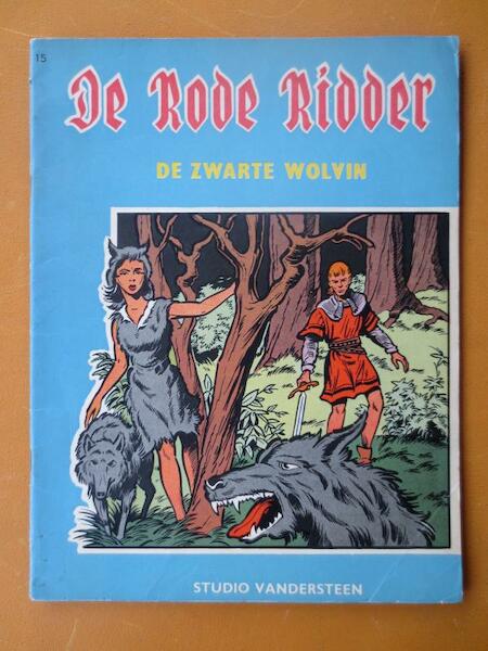 De rode ridder 15 De zwarte wolvin - Willy Vandersteen (ISBN 9789002195303)