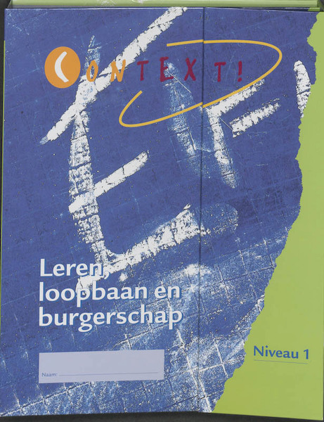 Context! Niveau 1 Leren loopbaan en burgerschap - (ISBN 9789060539200)