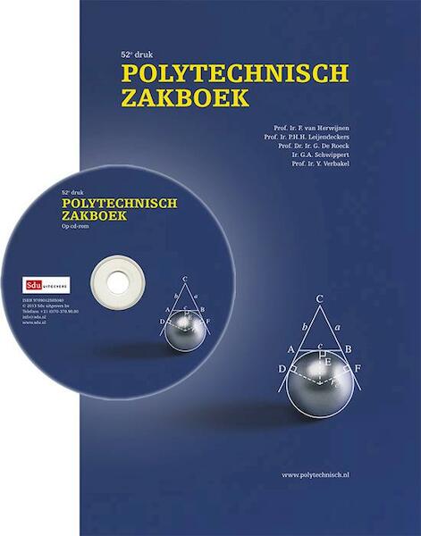 Polytechnisch zakboek - F. van Herwijnen, P.H.H. Leijendeckers, G. de Roeck, G.A. Schwippert, Y. Verbakel (ISBN 9789012584920)