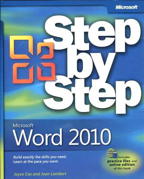 Microsoft Word 2010 Step by Step - Joyce Cox, Joan Lambert (ISBN 9780735626935)