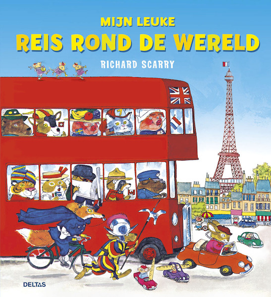 Mijn leuke reis rond de wereld - Richard Scarry (ISBN 9789044723465)