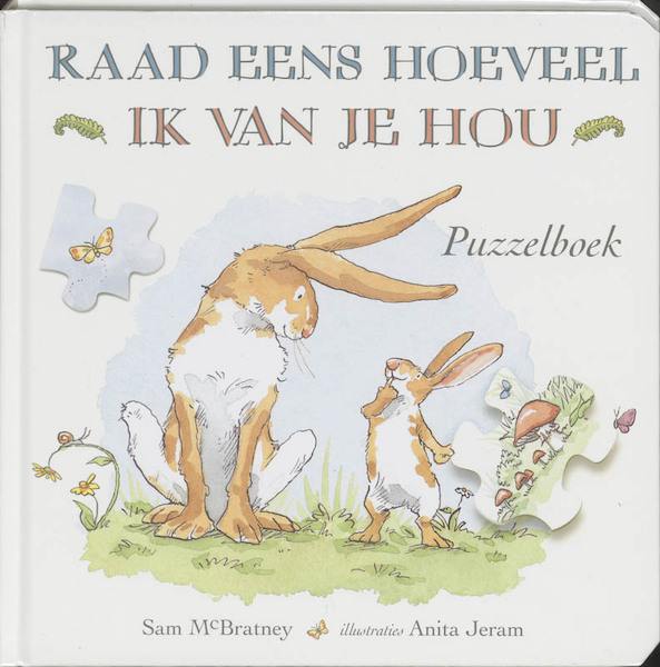 Raad eens hoeveel ik van je hou puzzelboek - Sam McBratney (ISBN 9789056376154)