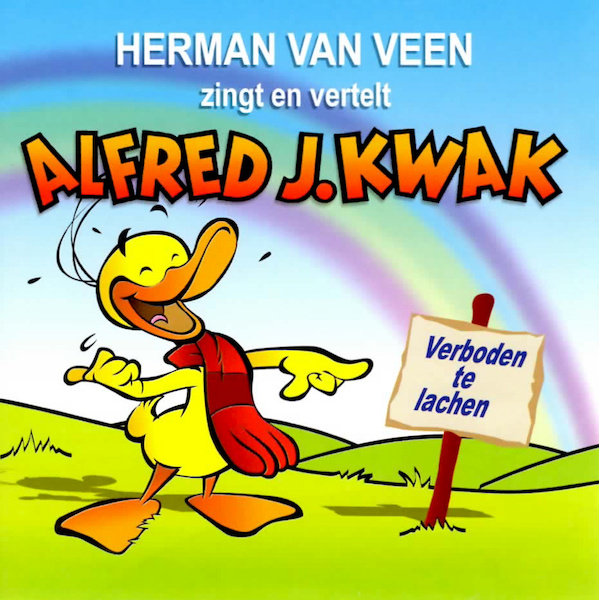 Alfred J. Kwak - Verboden te lachen - Herman van Veen (ISBN 9789077102695)