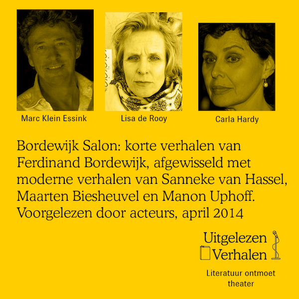 Bordewijk Salon - Ferdinand Bordewijk, Sanneke van Hassel, Maarten Biesheuvel, Manon Uphoff (ISBN 9789492362001)