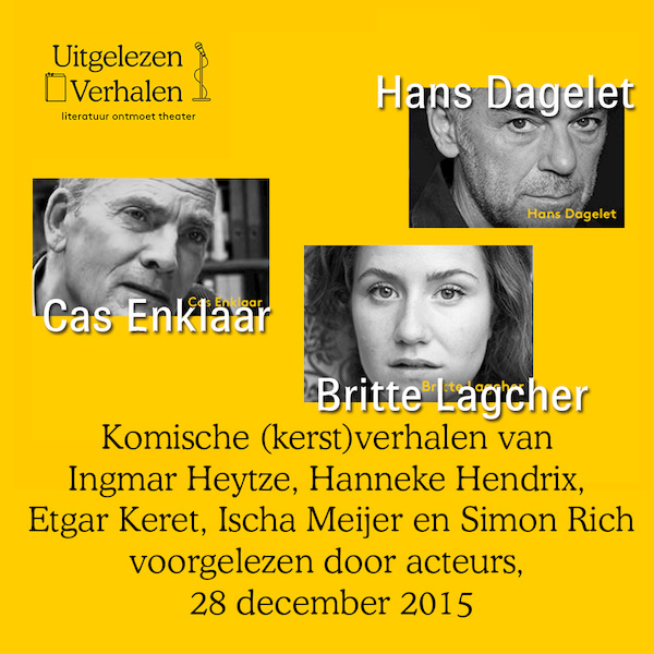 Komische (kerst)verhalen - Etgar Keret, Hanneke Hendrix, Ingmar Heytze, Simon Rich (ISBN 9789492362025)