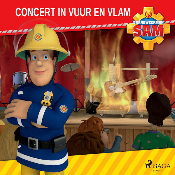 Brandweerman Sam - Concert in vuur en vlam - Mattel (ISBN 9788726807288)