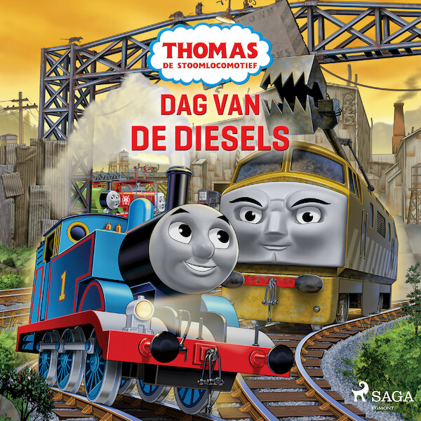 Thomas de Stoomlocomotief - Dag van de Diesels - Mattel (ISBN 9788726868722)