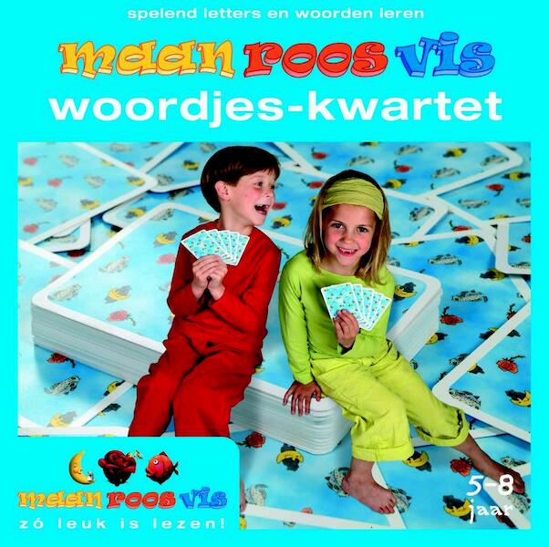 Maan roos vis Woordjes kwartet - (ISBN 9789027662163)