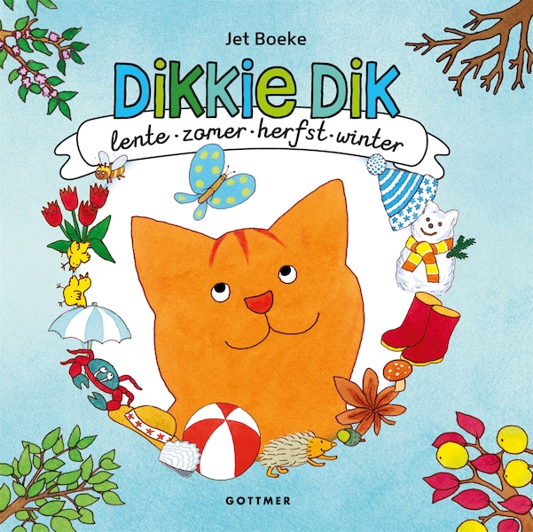 Dikkie Dik - Lente, zomer, herfst en winter (met dvd) - Jet Boeke (ISBN 9789025769468)
