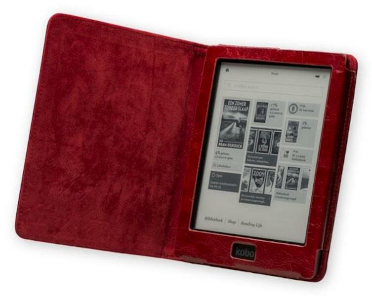 KOBO ACCESSOIRE AURA HD RUNDLEREN HOES RED - (ISBN 8718444504108)