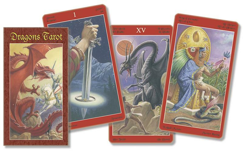 Scarabeo Dragons Tarot NL 78 kaarten - (ISBN 9789063786045)